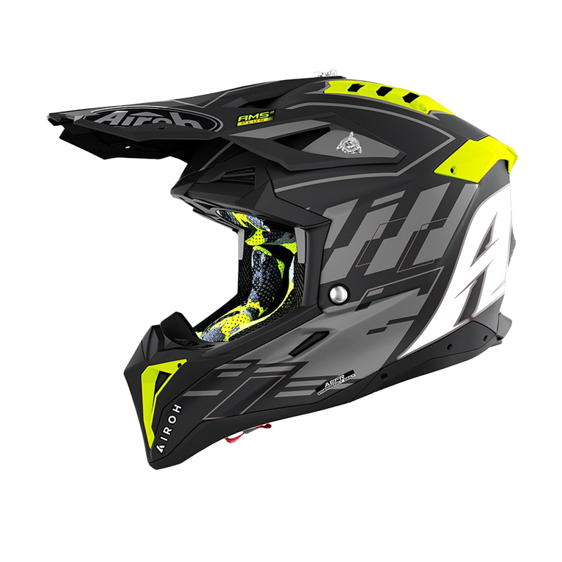 Aviator 3 ‘Rampage’ Black Matt Helmet