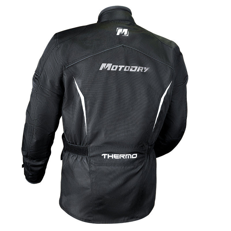 Thermo Black Jacket - Bikerr
