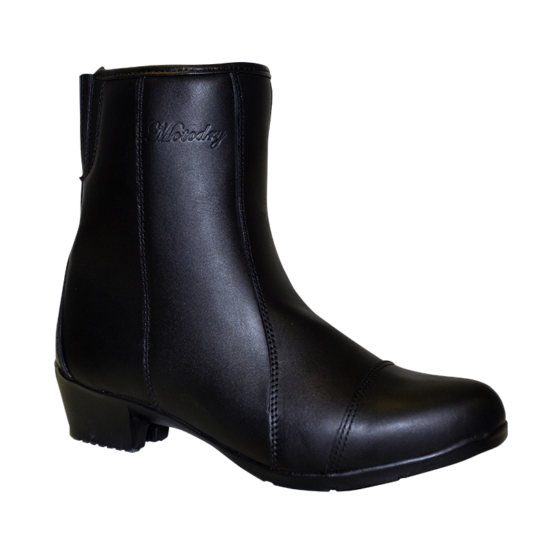 Clio Black Boots - Bikerr