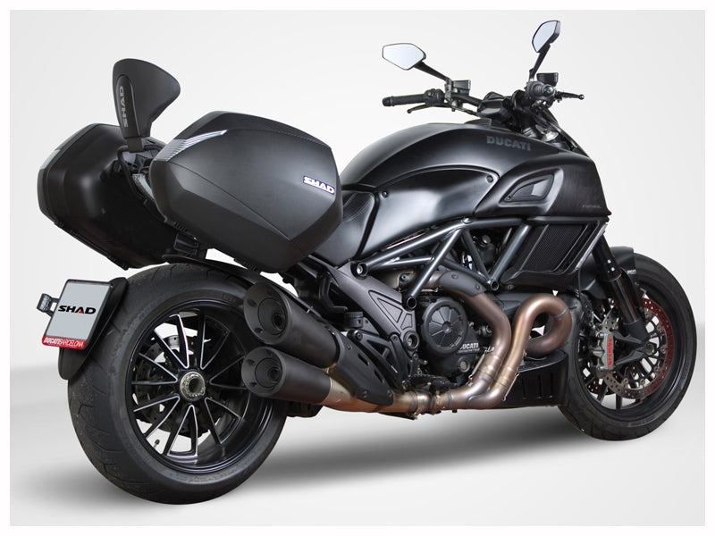 Pannier Brkts (3 P) Ducati Diavel 1200 '12 18 (Suit Sh23/35/36) - Bikerr