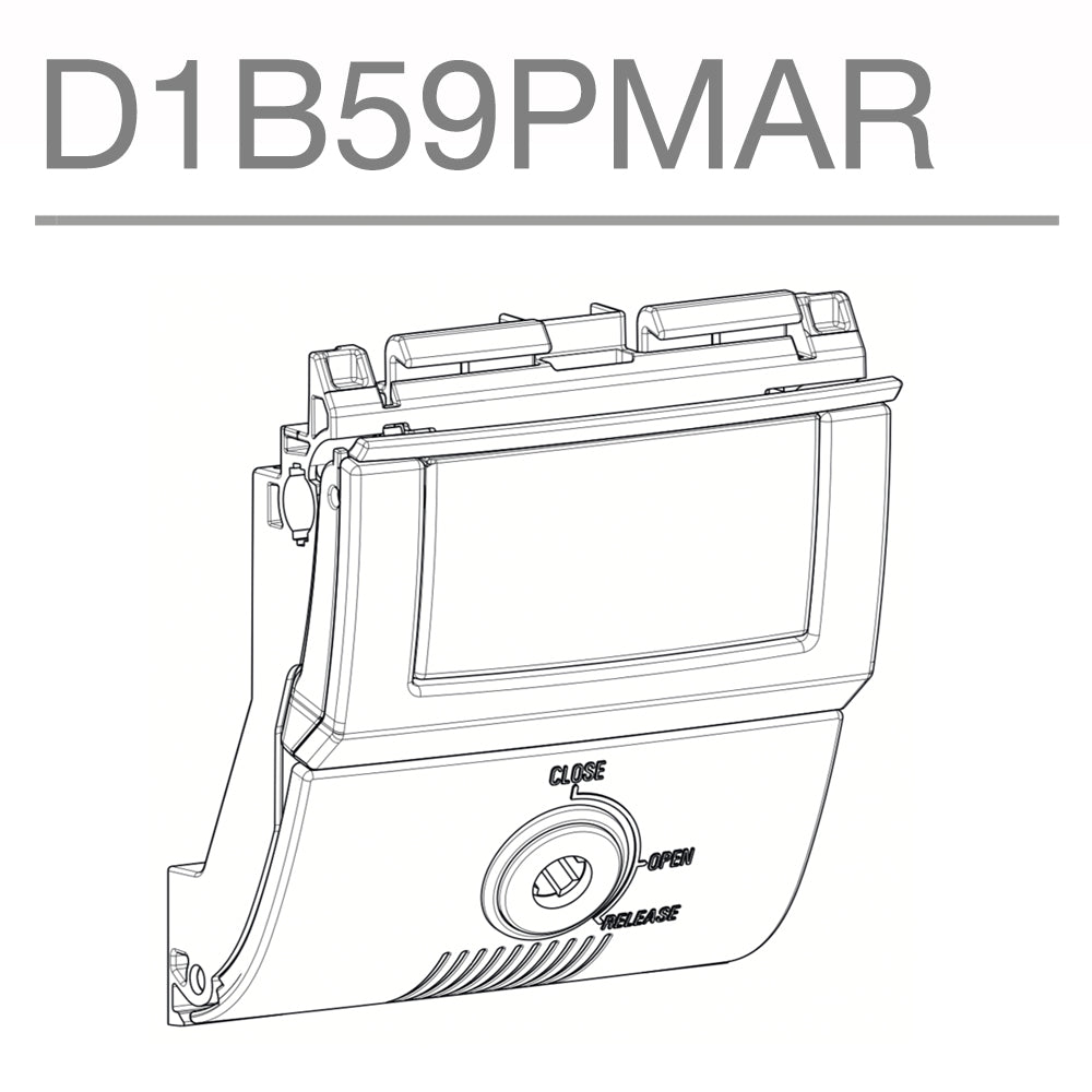 Latch Assembly Suit Sh58/59 Top Case - Bikerr