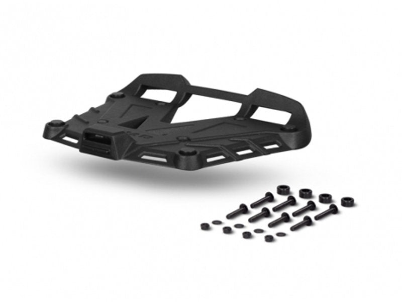 Alloy Mount Plate & Screws (Terra Tr37/48+Sh48 59) Cast Alloy Black - Bikerr