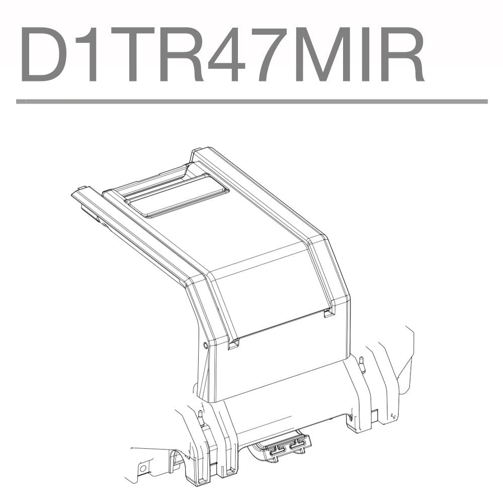 Lower Latch/Handle Assembly Suit Tr 47 Terra Pannier Case - Bikerr