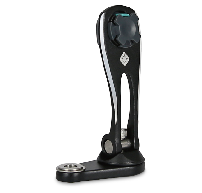 X Guard Mirror Mount A+ Black - Bikerr