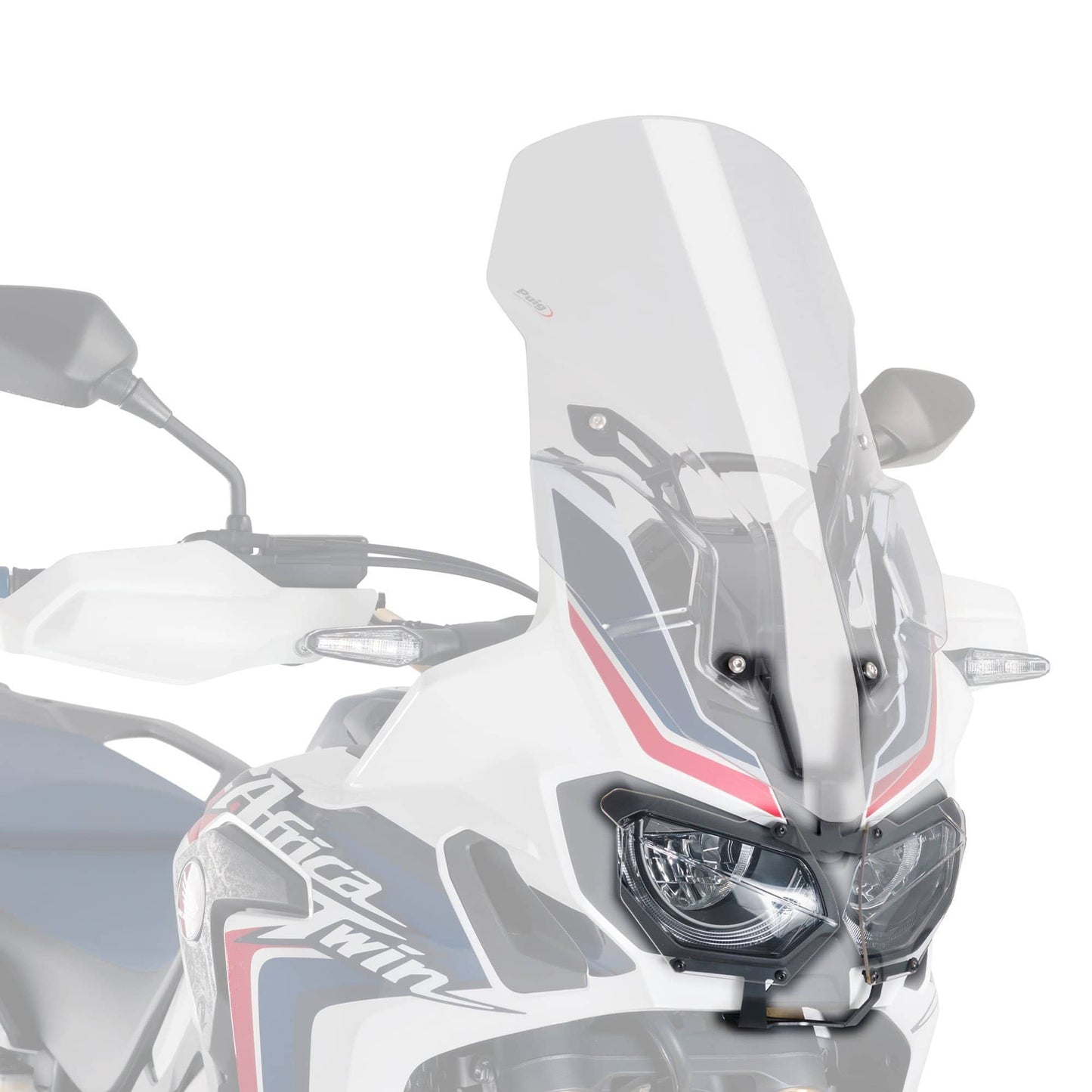 Puig Headlight Guard | Clear | Honda CRF 1000 L Africa Twin Adventure Sports 2018>2019 - Bikerr