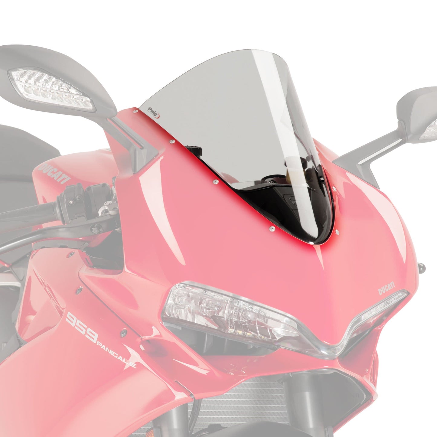 Puig Racing Screen | Clear | Ducati 959 Panigale Corse 2018>2020 - Bikerr