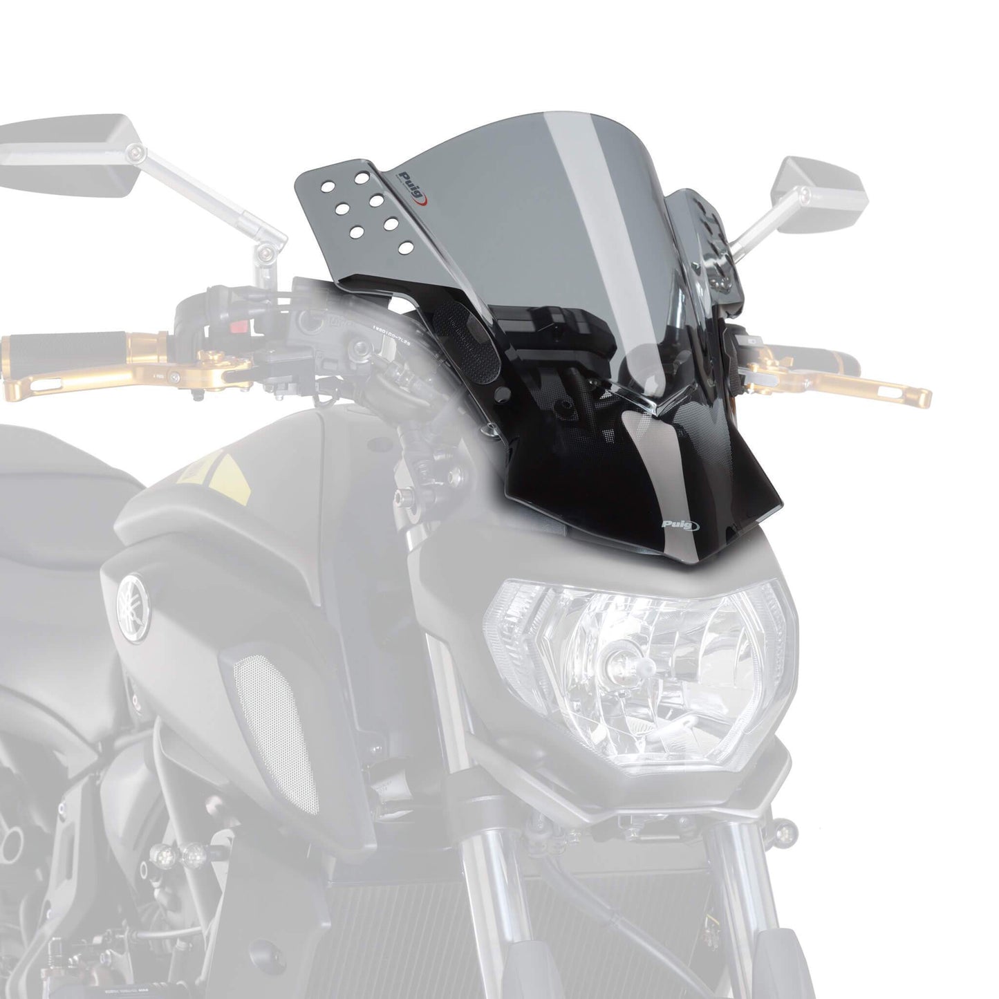 Puig Rafale Screen | Light Smoke | Ducati Hypermotard 939 SP 2016>2020 - Bikerr