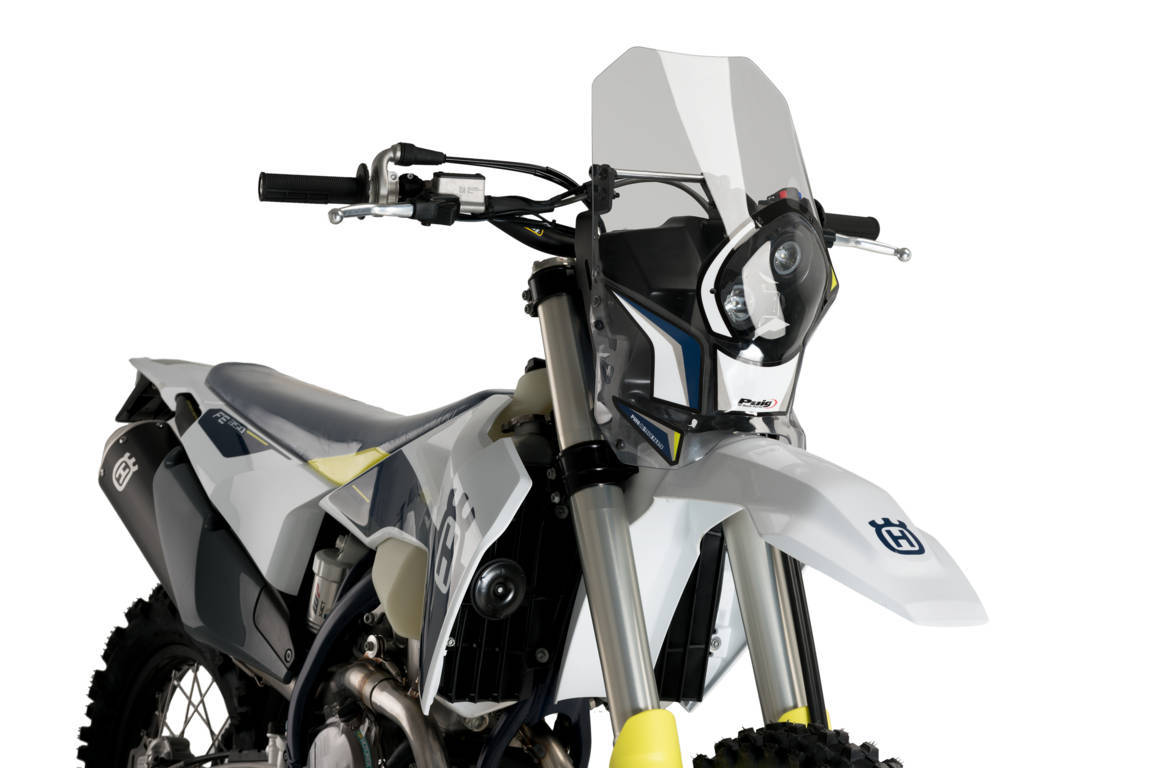 Puig Rally Semifairing | Clear | Husqvarna FE 250 2014>2022 - Bikerr