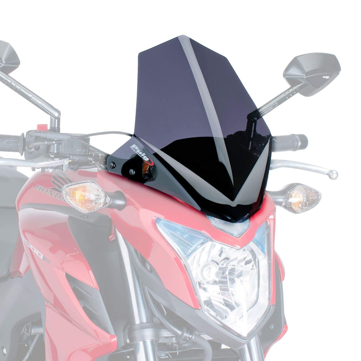 Puig Sport Screen | Dark Smoke | Honda CB 500 F 2013>2015 - Bikerr