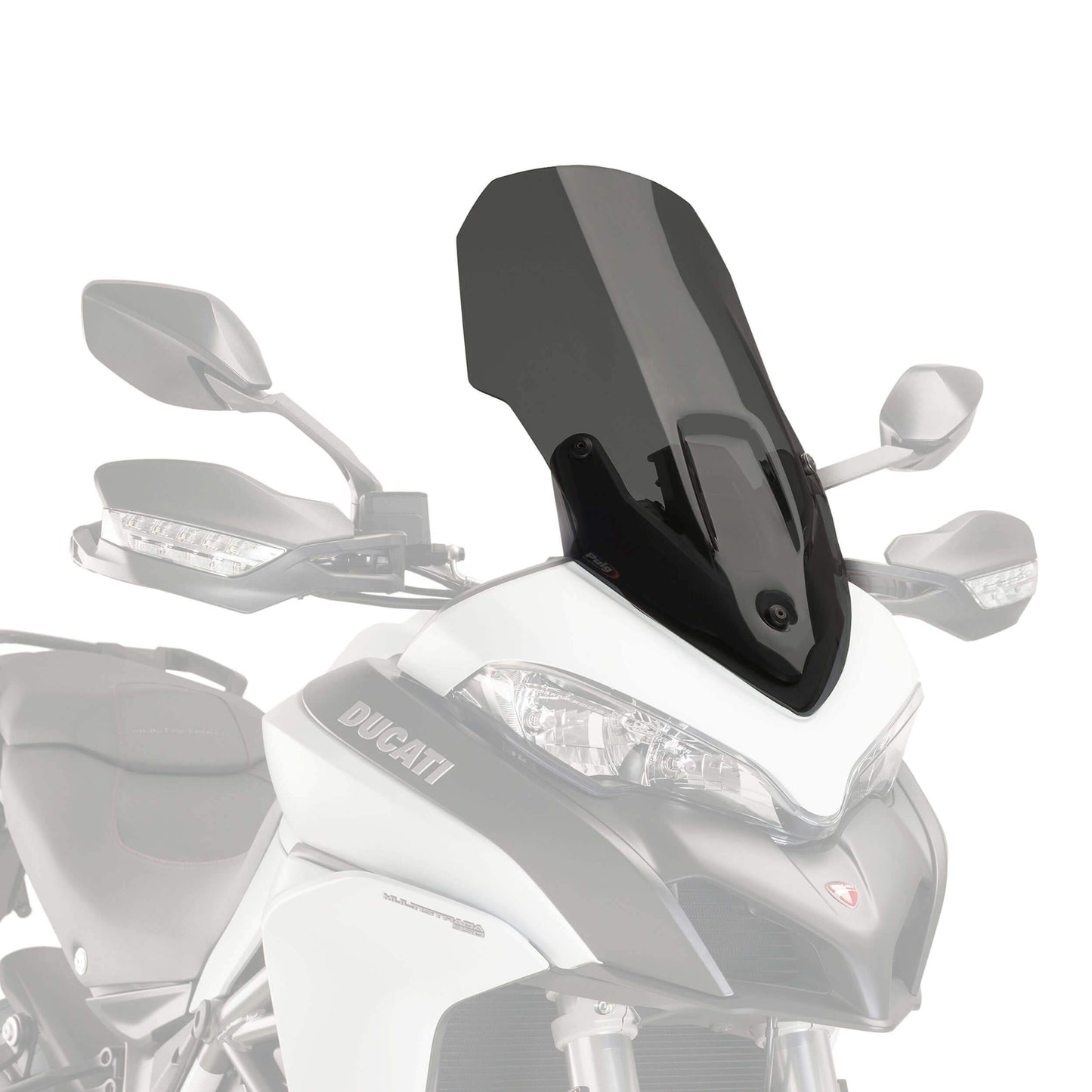 Puig Touring Screen | Dark Smoke | Ducati Multistrada 1200 Enduro 2015>2020 - Bikerr