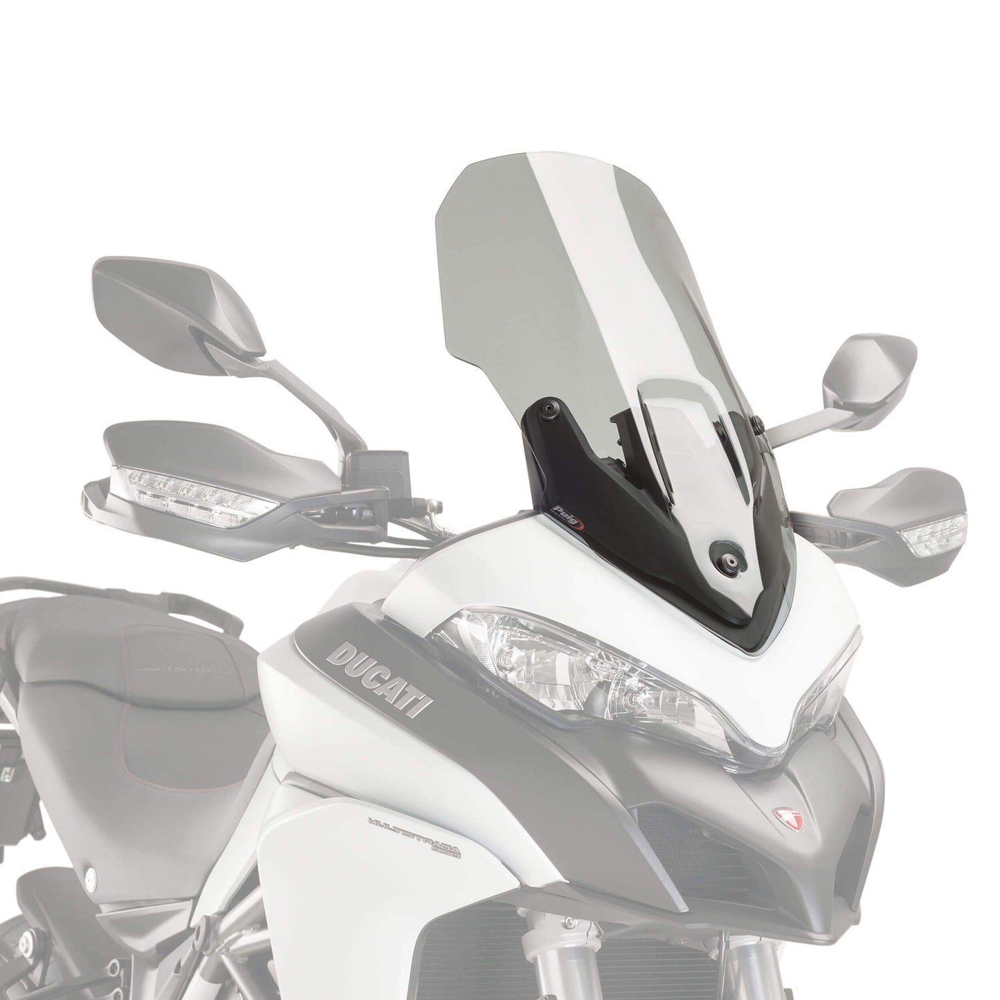 Puig Touring Screen | Light Smoke | Ducati Multistrada 1200 Enduro 2015>2020 - Bikerr