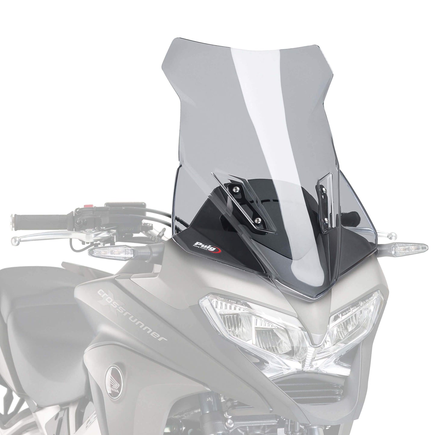 Puig Touring Screen | Light Smoke | Honda VFR 800 X Crossrunner 2015>2016 - Bikerr