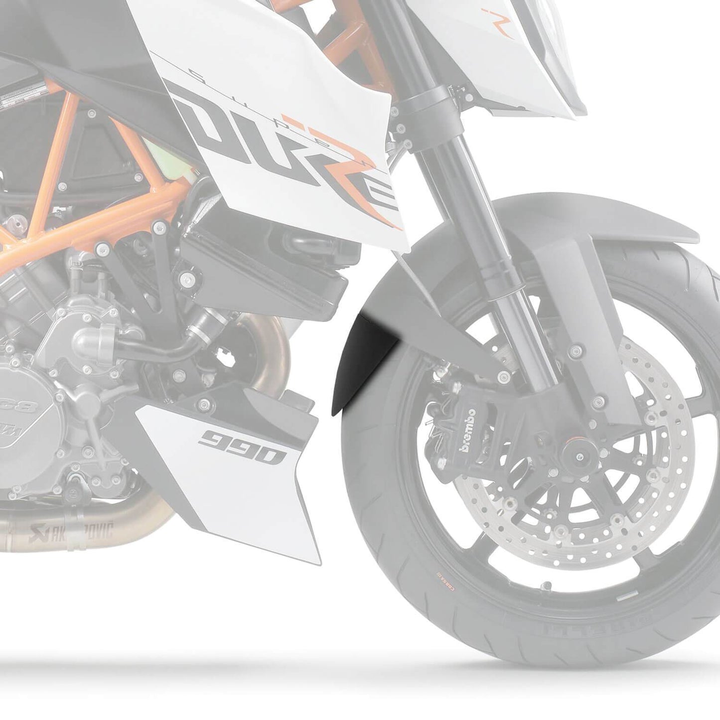 Extenda Fenda | Matte Black | KTM 990 Superduke 2005>2013 - Bikerr