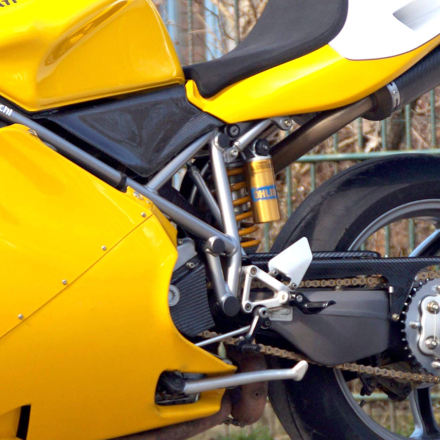 Frame End Caps | Matte Black | Ducati 748 1995>2002 - Bikerr