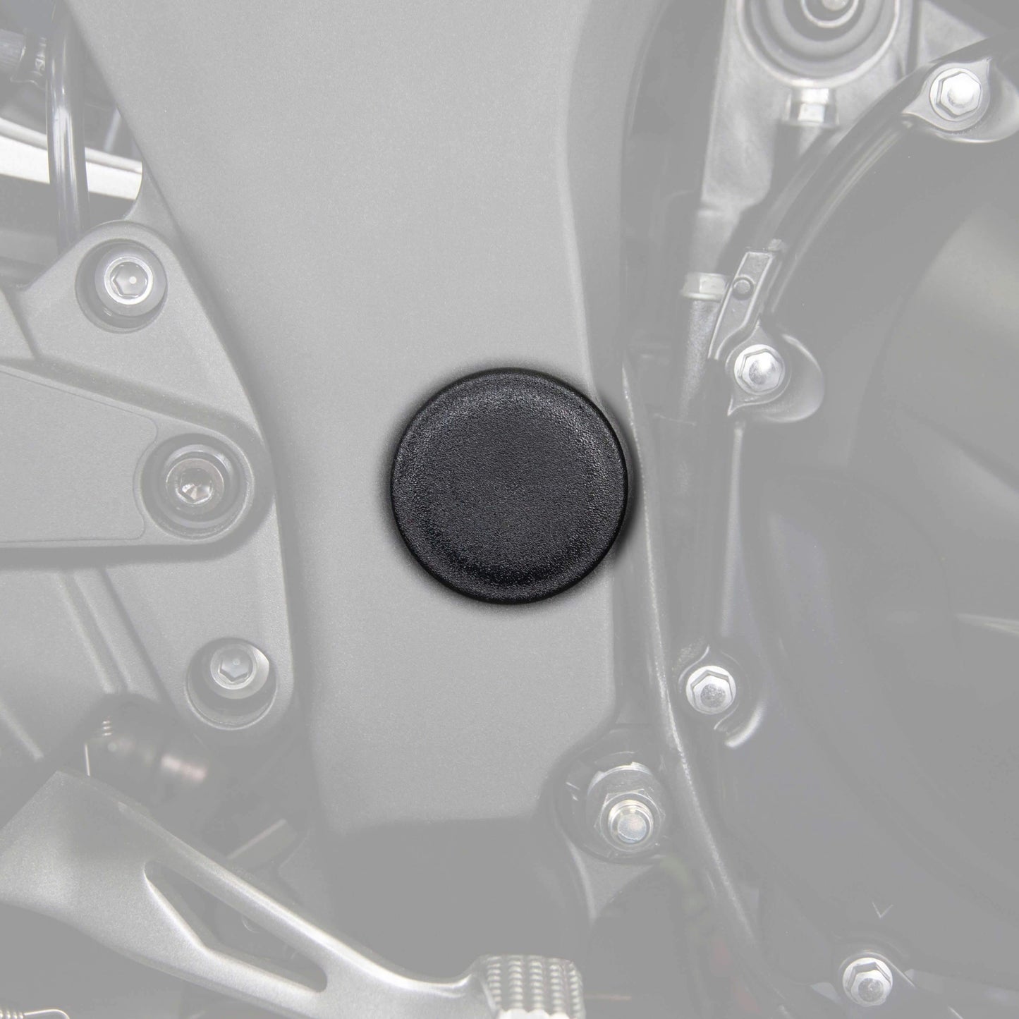 Frame End Caps | Matte Black | Kawasaki Versys 1000 2012>