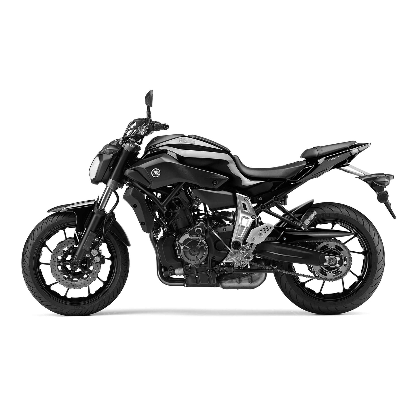 Hugger | Gloss Black | Yamaha MT-07 2013> - Bikerr