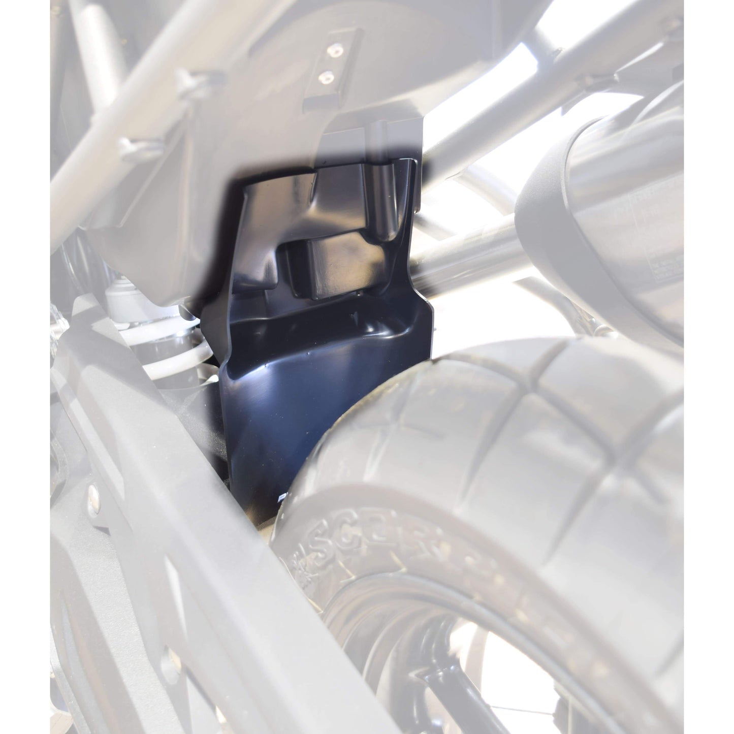 Shock Shield | Matte Black | Triumph Tiger 800 XC/XCX/XCA/Low 2010> - Bikerr