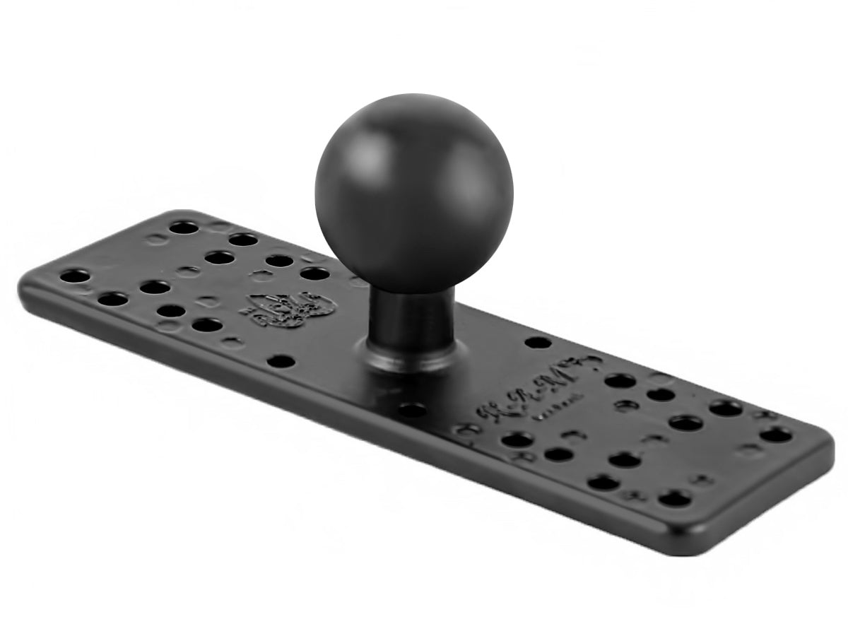 RAM-111BU - RAM 6.25" x 2" Universal Electronics Base with 1.5" Ball - Bikerr