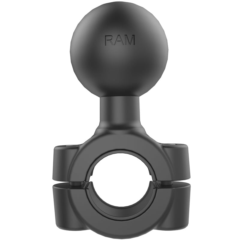RAM-408-75-1U - RAM® Torque™ 3/4" - 1" Diameter Handlebar/Rail Base with 1.5" Ball - Bikerr