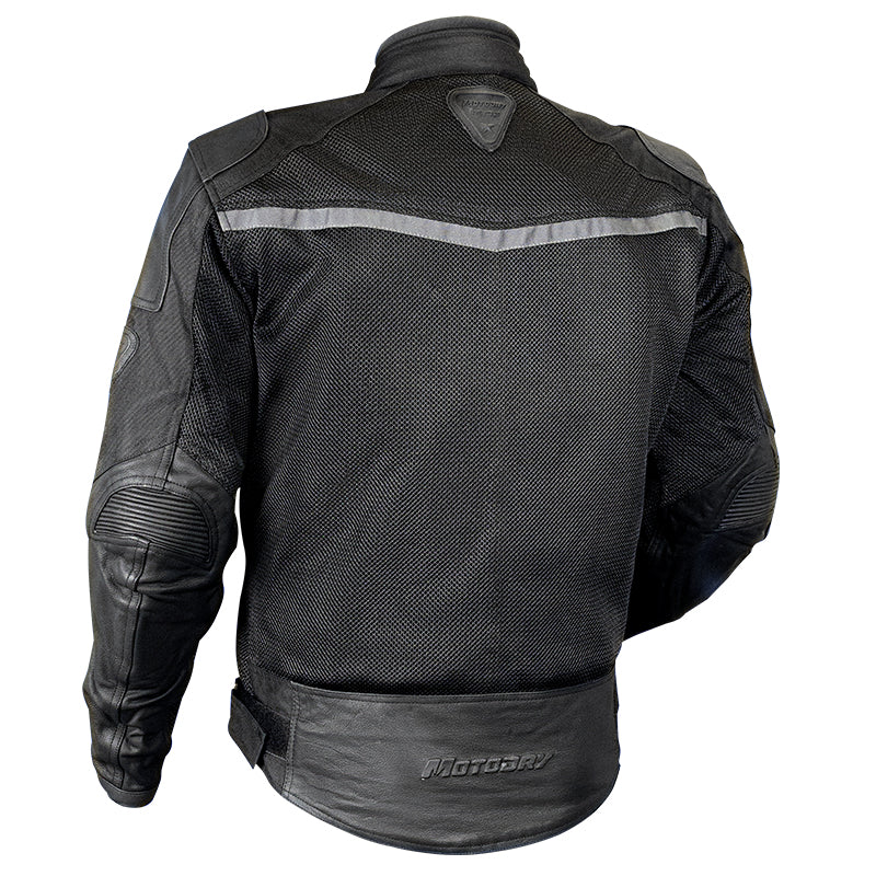 Revolt Black/Dark Grey Jacket - Bikerr