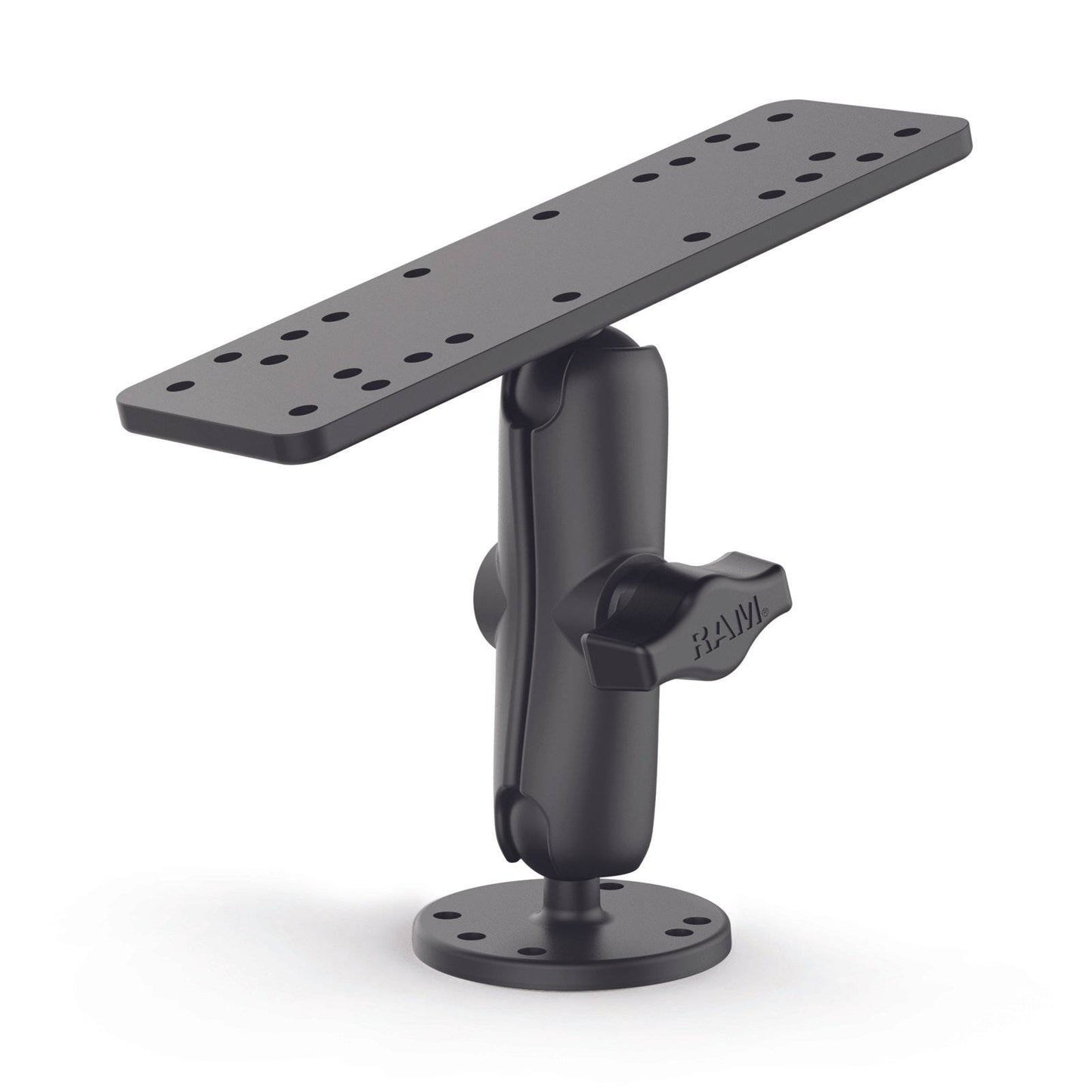 RAM-B-111U - RAM® Universal Marine Electronic Mount With 1" Ball - Bikerr