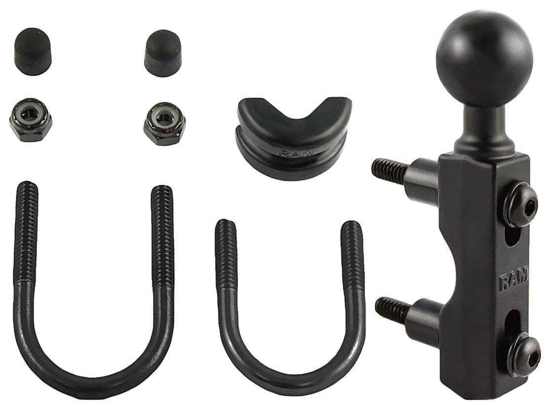 RAM-B-309-7U - RAM® Motorcycle Brake/Clutch Reservoir & Handlebar Ball Base - Bikerr