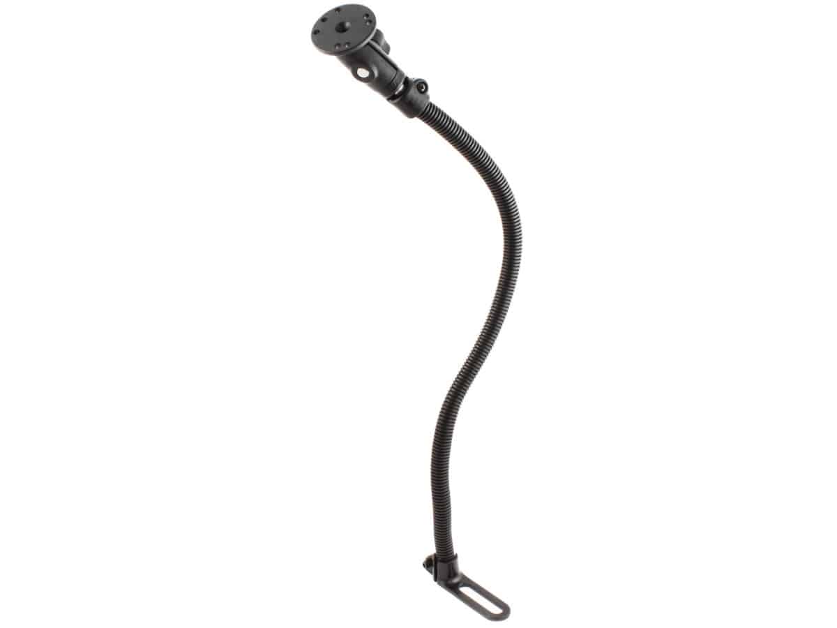 RAM-B-316-1-24-202U - RAM® Pod™ I Vehicle Mount with 24" Aluminium Rod and Round Plate - Bikerr