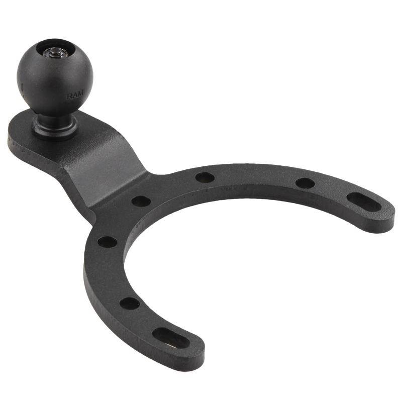RAM-B-411U - RAM® Large Gas Tank Base with 1" Ball for Motorcycles - Bikerr