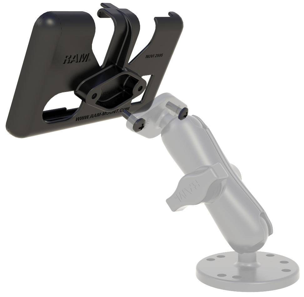 RAM-HOL-GA59U - RAM Form-Fit Model Specific Cradle for the Garmin nuvi 2595LM, 2595LMT & 2595LT - Bikerr