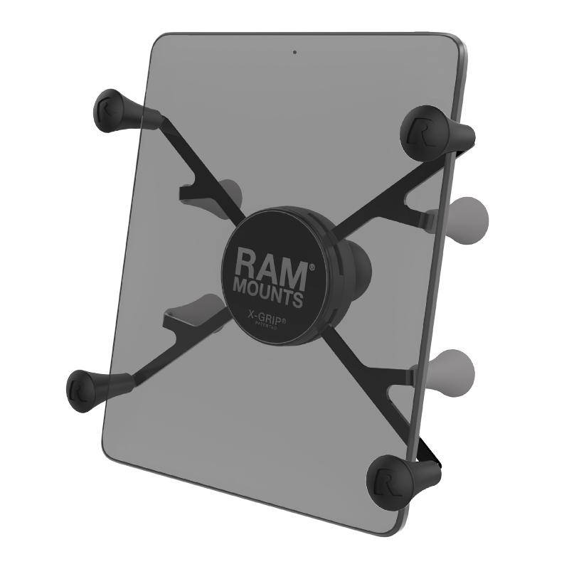 RAM-HOL-UN8BU - RAM Universal X-Grip® II Tablet Holder with 1" Ball for Small Tablets - Bikerr