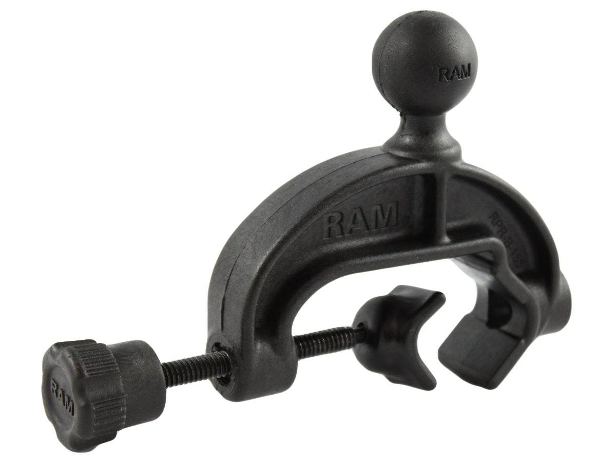 RAP-B-121BU - RAM Composite Yoke Clamp Base with 1" Rubber Ball - Bikerr