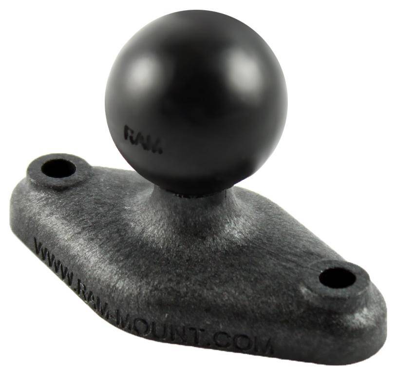 RAP-B-238U - RAM 2.43" x 1.31" Composite Diamond Base with 1" Ball - Bikerr