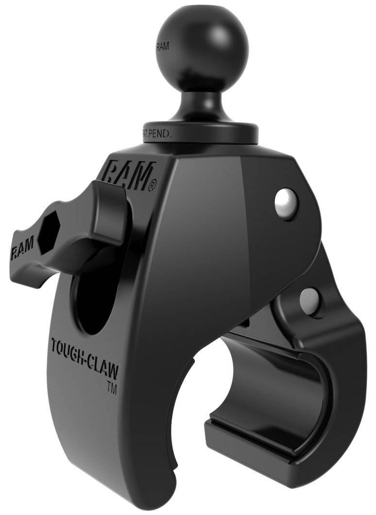 RAP-B-404U - RAM Medium Tough-Clawâ„¢ with 1" Diameter Rubber Ball - Bikerr