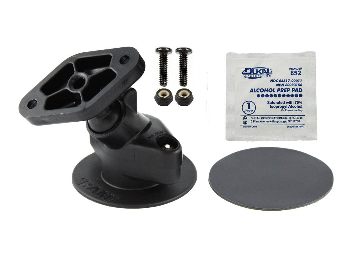 RAP-SB-178U - RAM Adhesive Flex Base With Snap Link Mount - Bikerr