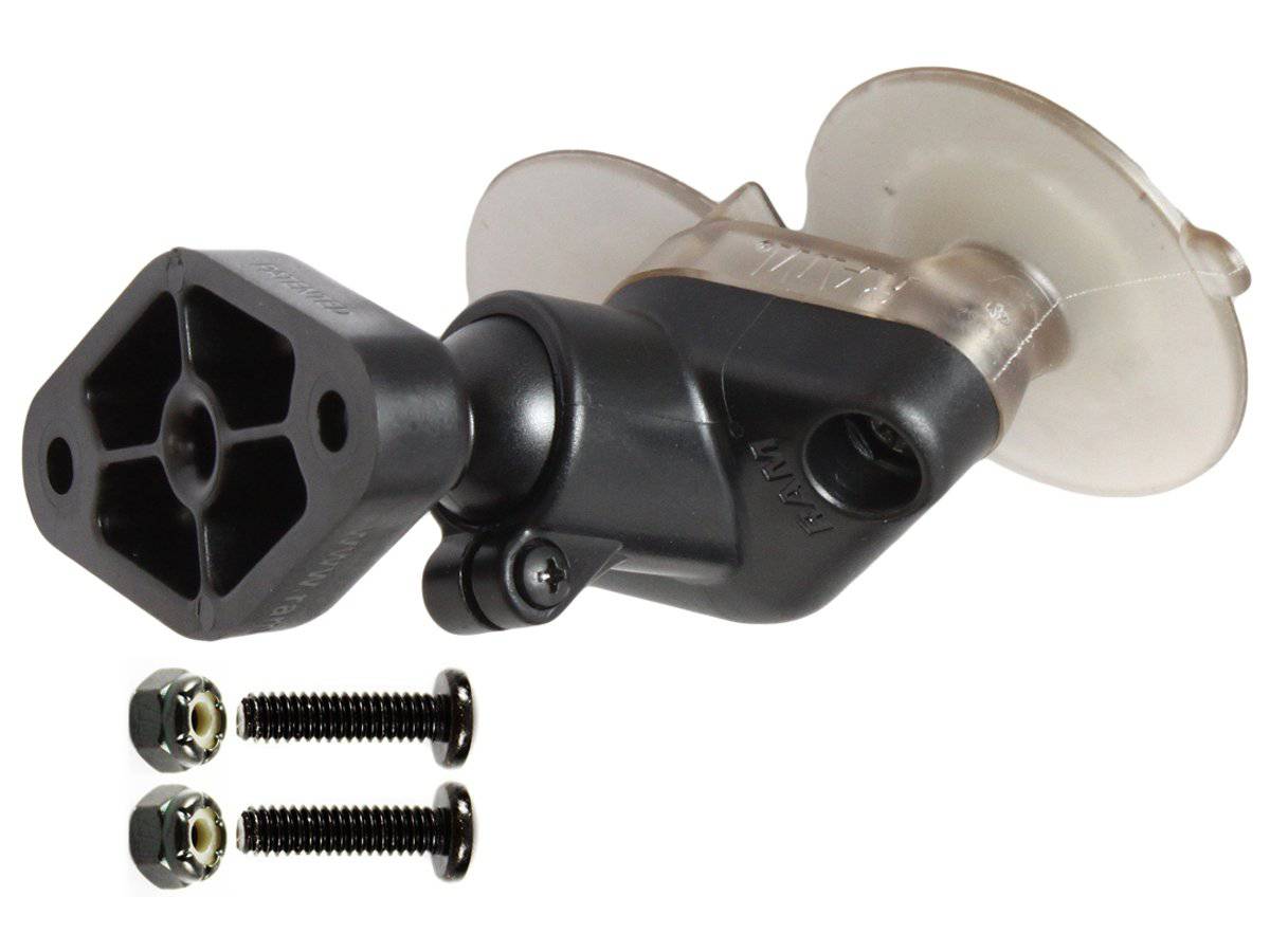 RAP-SB-182U - RAM DBL. SUCTION CUP W/SNAP LINK MOUNT - Bikerr