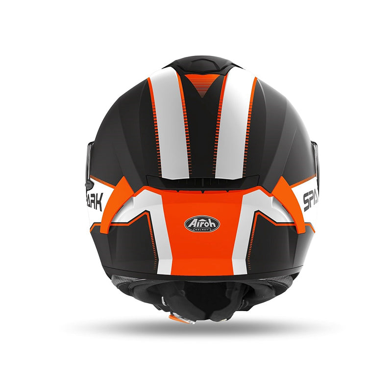 Spark Flow Orange Matt Helmet - Bikerr