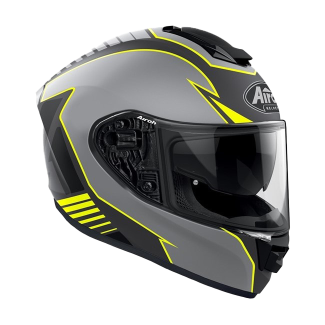 St501 ‘Type’ Yellow Matt Helmet - Bikerr