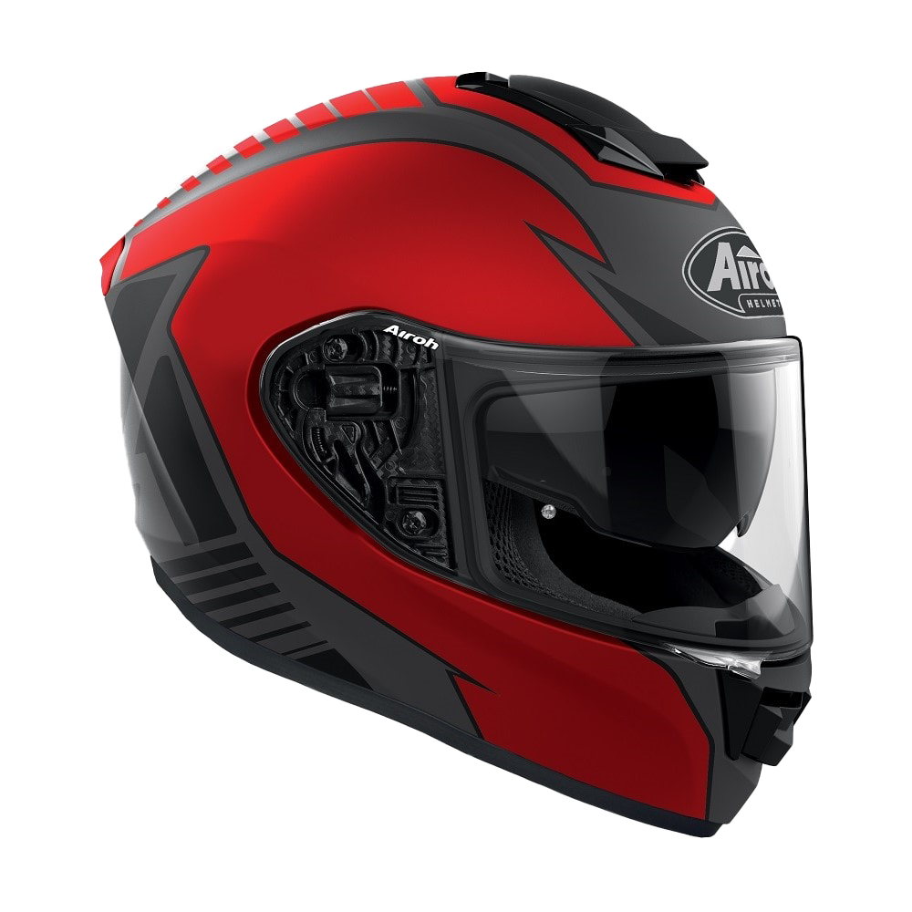 St501 ‘Type’ Red Matt Helmet - Bikerr