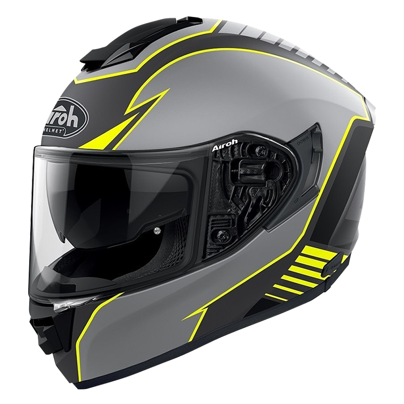 St501 ‘Type’ Yellow Matt Helmet - Bikerr