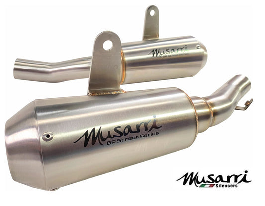 Kawasaki Z1000/SX/R 2010-2019 - Musarri Street Series GP Slip-on Exhaust/s