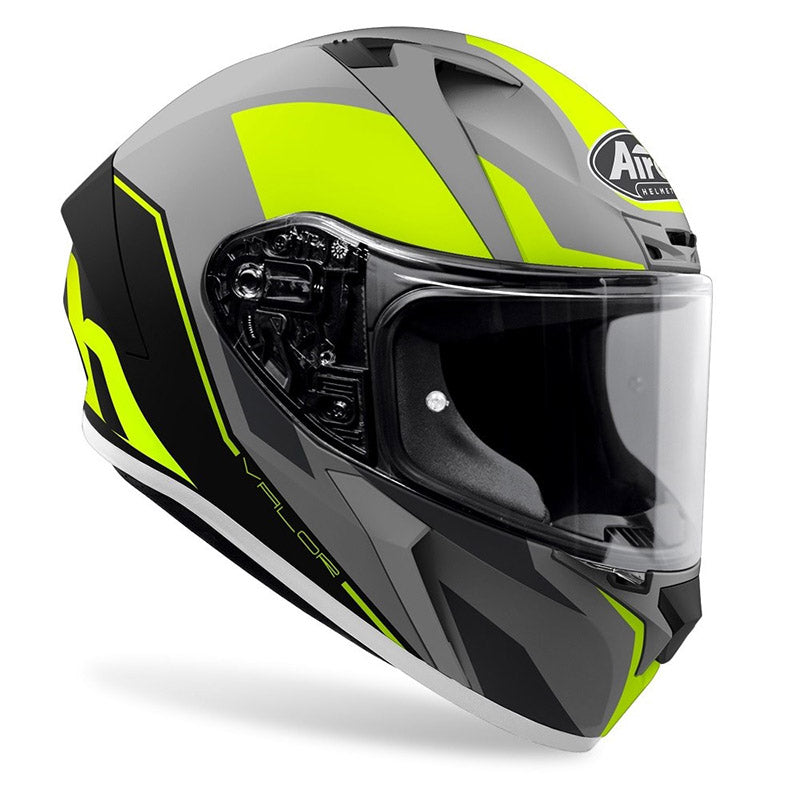 Valor ‘Wings’ Yellow Matt Helmet - Bikerr