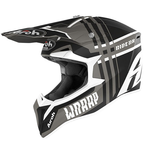 Wraap Broken Anthracite Matt - Bikerr