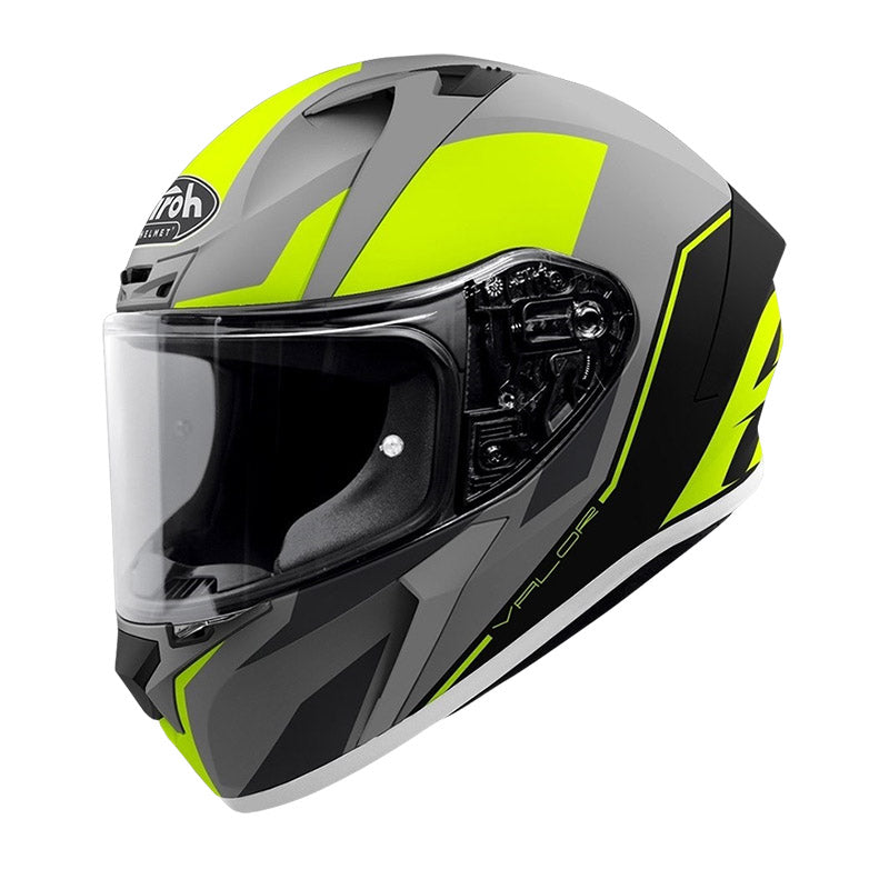Valor ‘Wings’ Yellow Matt Helmet - Bikerr
