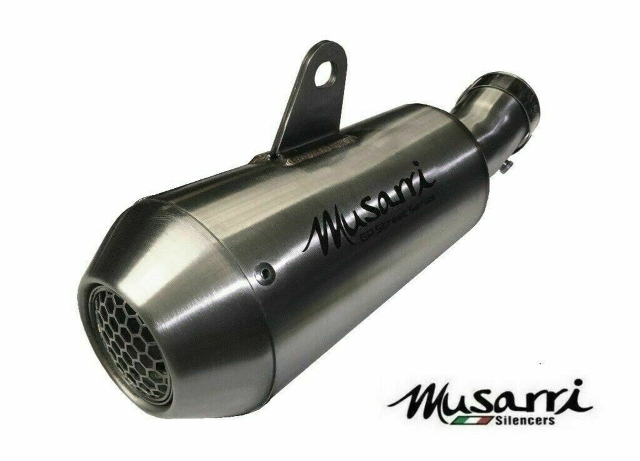 Ducati Monster 659 ABS 2017-2022- Musarri Street Series GP Slip-on Exhaust - Bikerr