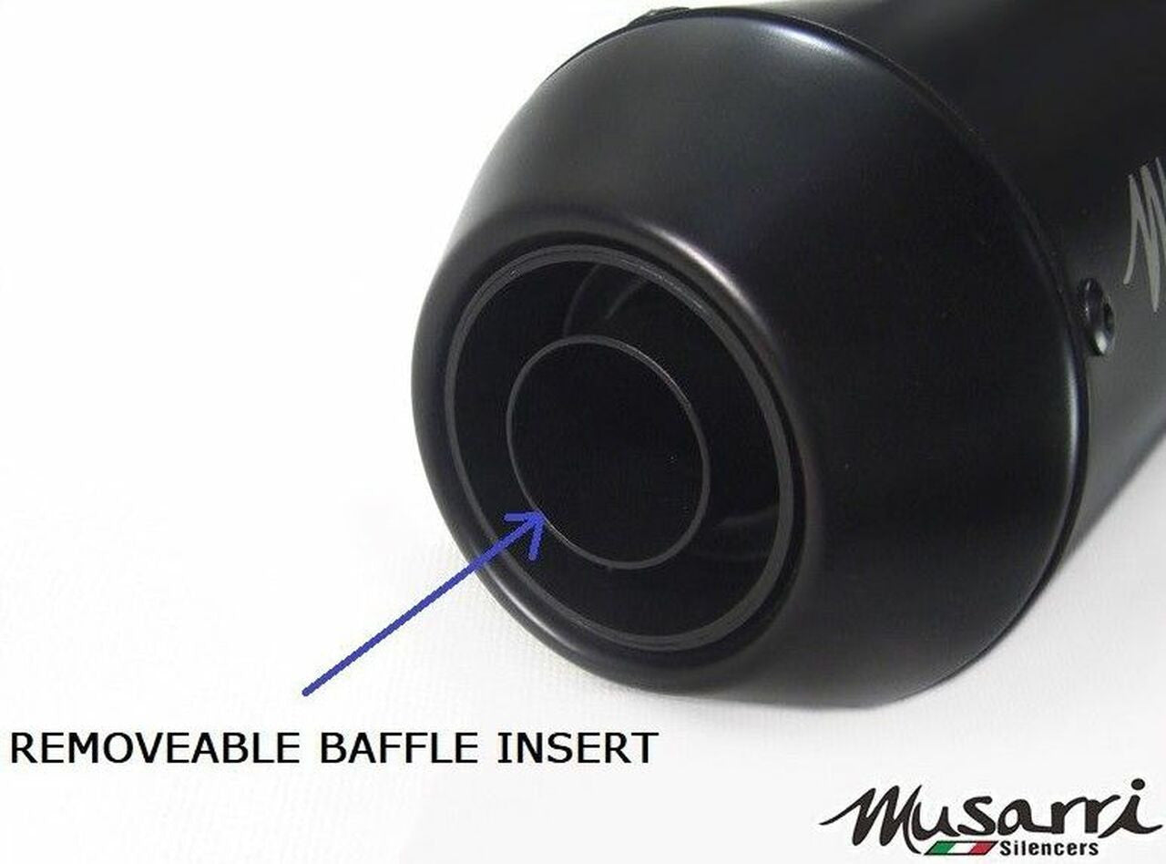 Yamaha YZF R3 / MT03 2015-2022 Musarri Full System GP Exhaust - Black - Bikerr