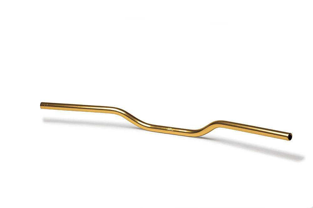 22.2mm Steel Clubman Handlebars (Colour: Black) - Bikerr