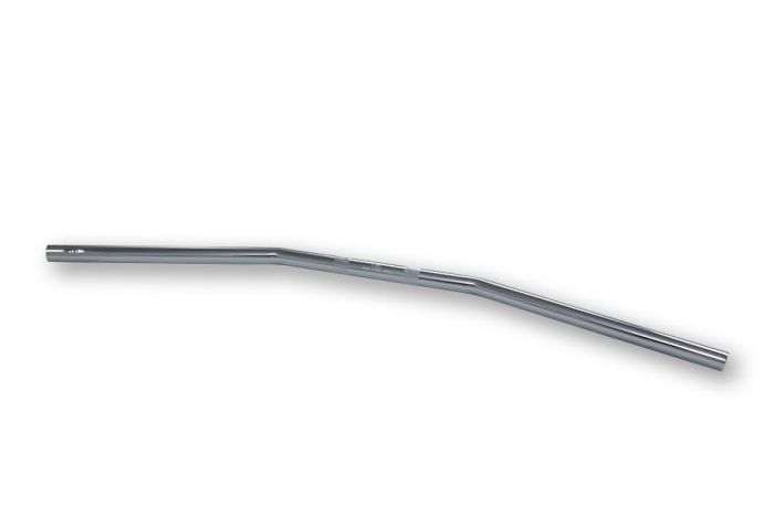 22.2mm Steel Clubman Handlebars (Colour: Black) - Bikerr