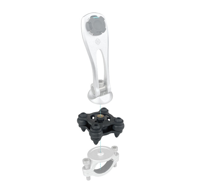 3 Axis Shock Absorber (Vibration Dampener) - Bikerr