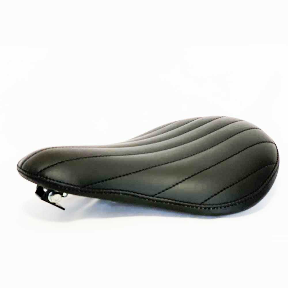 Seat Kit - Bobber Seat 16" Black/Brown - Bikerr