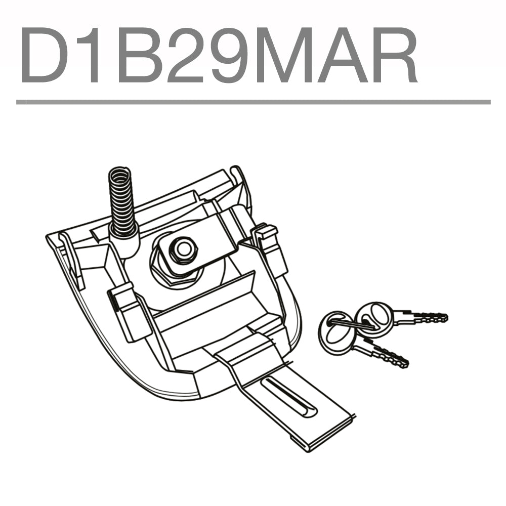 Latch Lever Assembly Suit Sh29 - Bikerr
